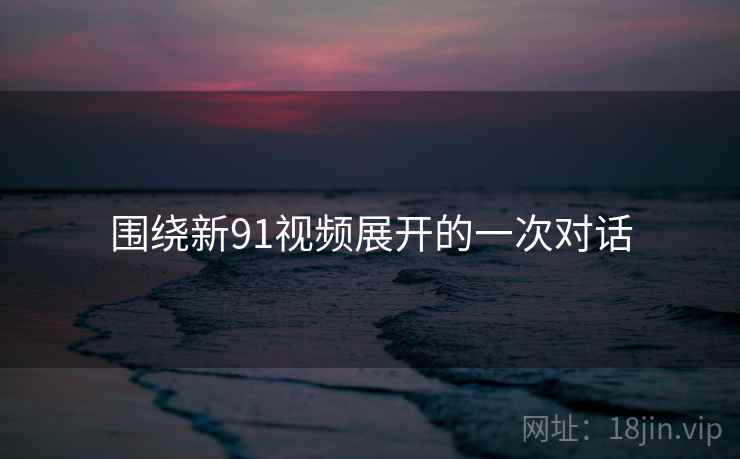 围绕新91视频展开的一次对话