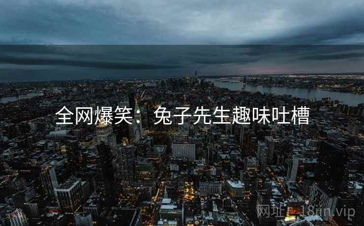 全网爆笑:兔子先生趣味吐槽